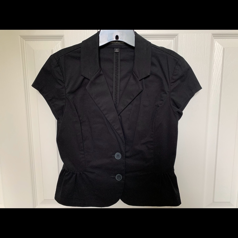 Express Design Studio Suit Jacket - sz 6 - Black
